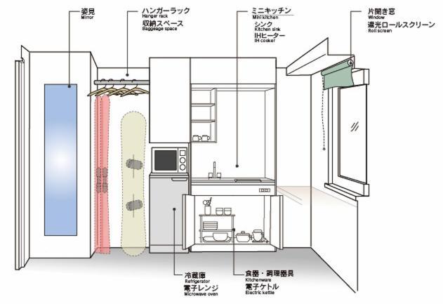 ホテル ステイ リビング ニセコ ニセコ町 エクステリア 写真